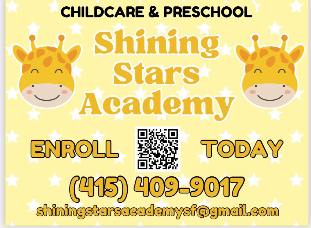 Shining Stars Academy - Scan QR code to enroll
